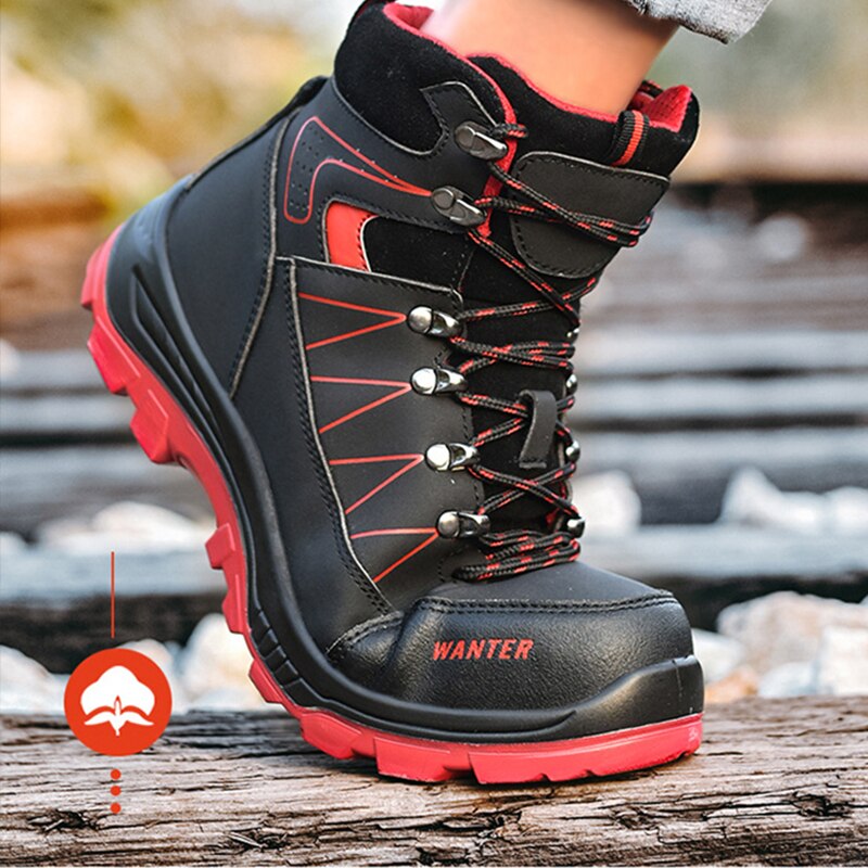 Safety Boots Men Winter Shoes Steel Toe Safety Shoes