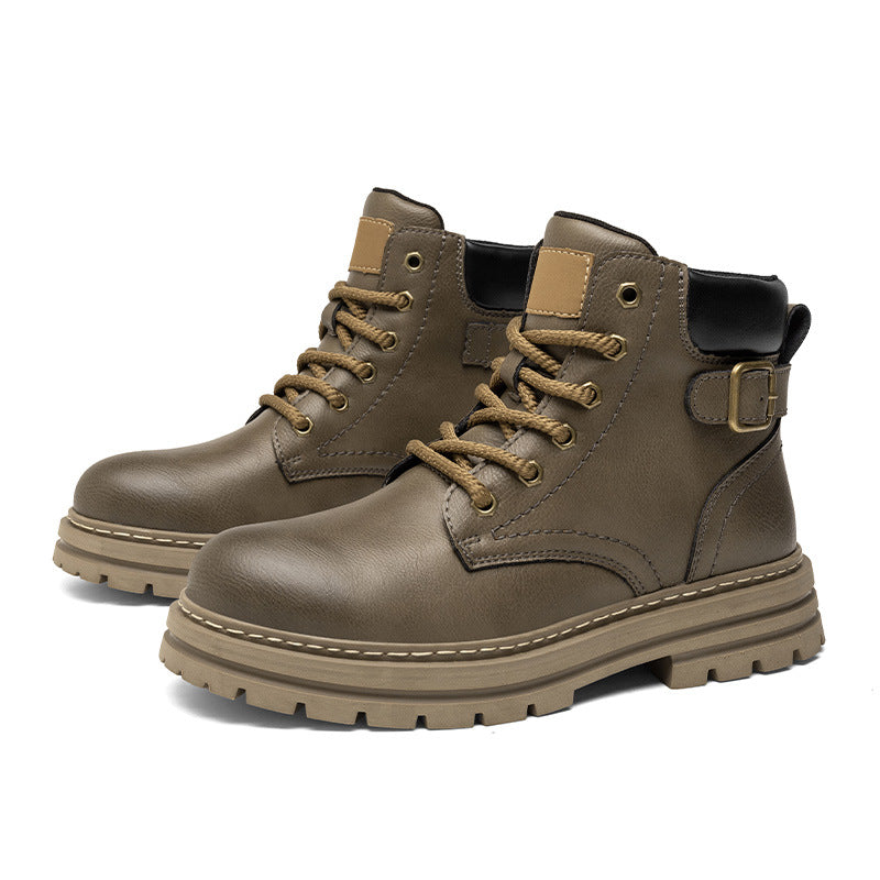 Martin boots retro high top men's workwear boots