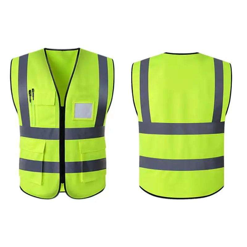 Reflective Safety Vest High Visibility Security Protection Working Vest Motorcycle Jacket Waistcoat Summer Vest